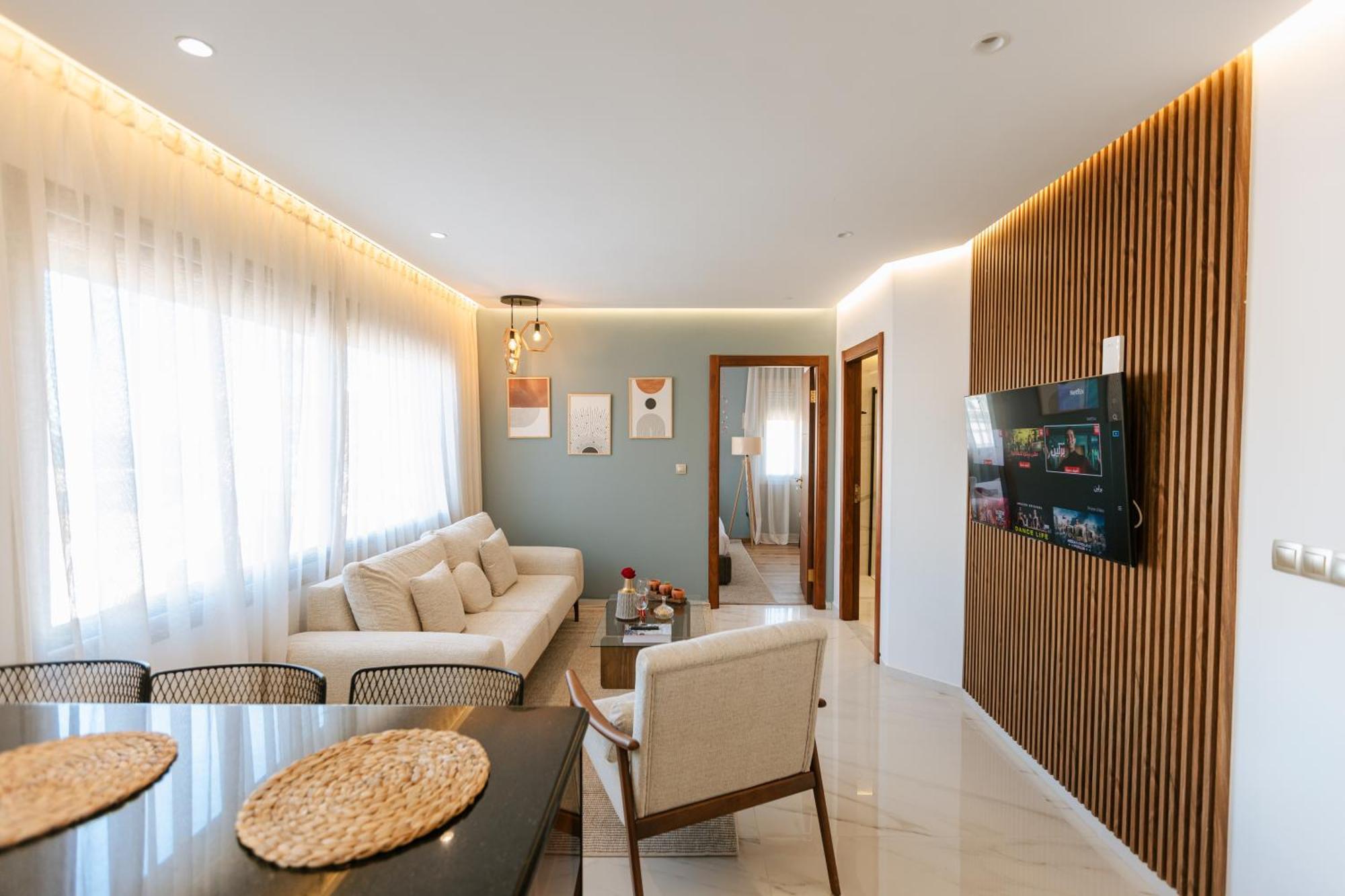 Marina View Residence Luxurious Studio Retreat With Stunning Ocean Views 1 Double Bedroom, 1 Convertible Couch Tanger Exterior foto